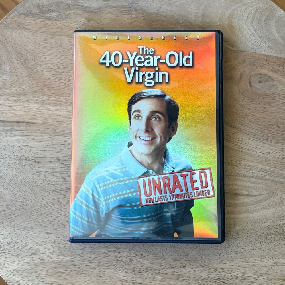 The 40-Year-Old Virgin DVD Unrated Widescreen Steve Carell Universal Studios